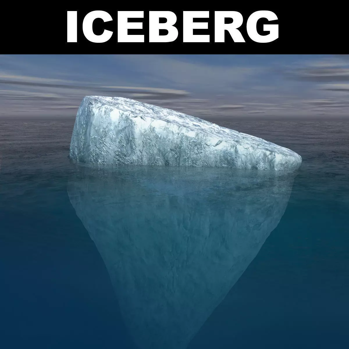 Tabular Iceberg 3D model_0