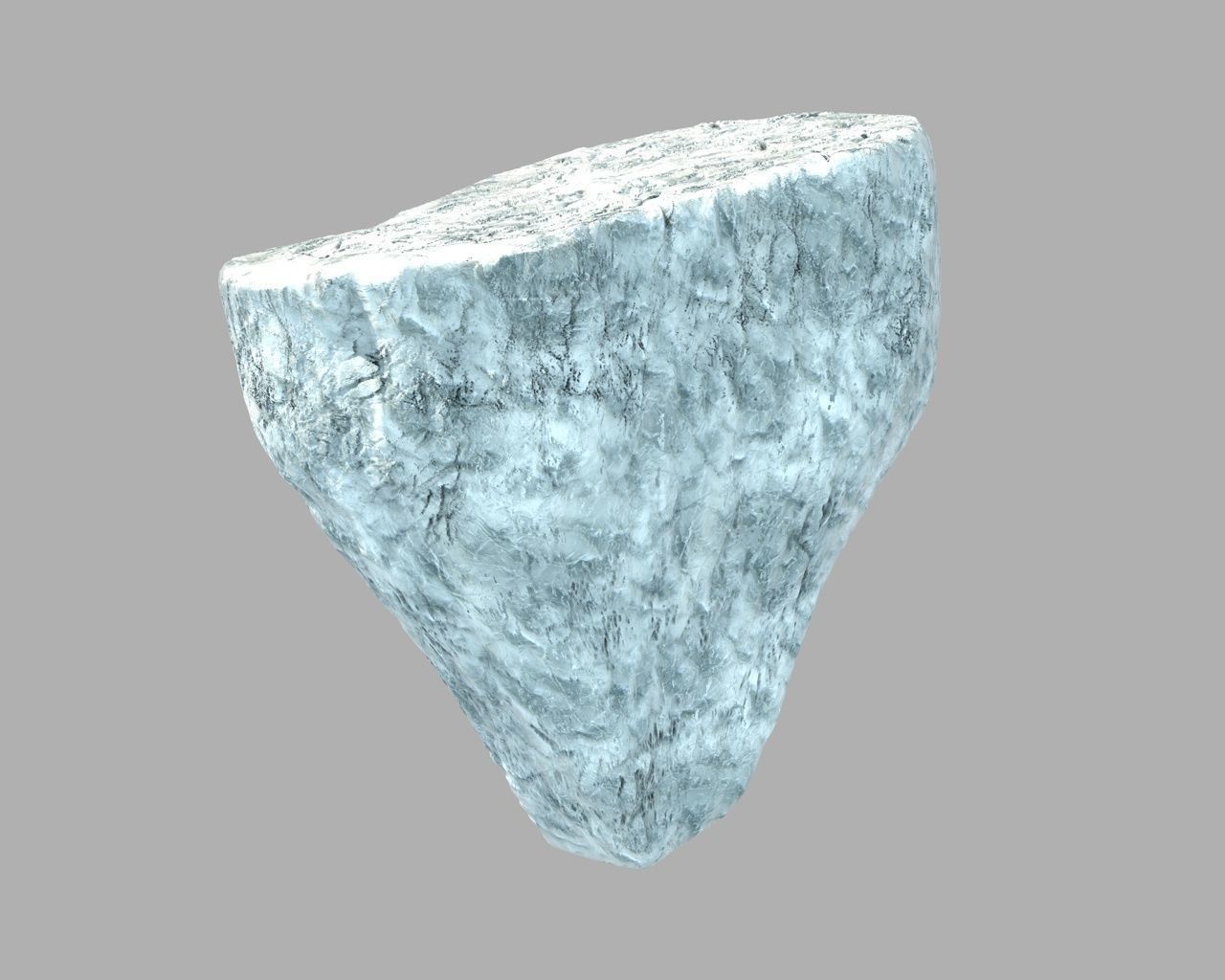 Tabular Iceberg 3D model_6