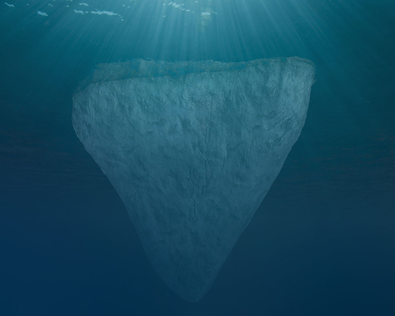 Tabular Iceberg 3D model_4