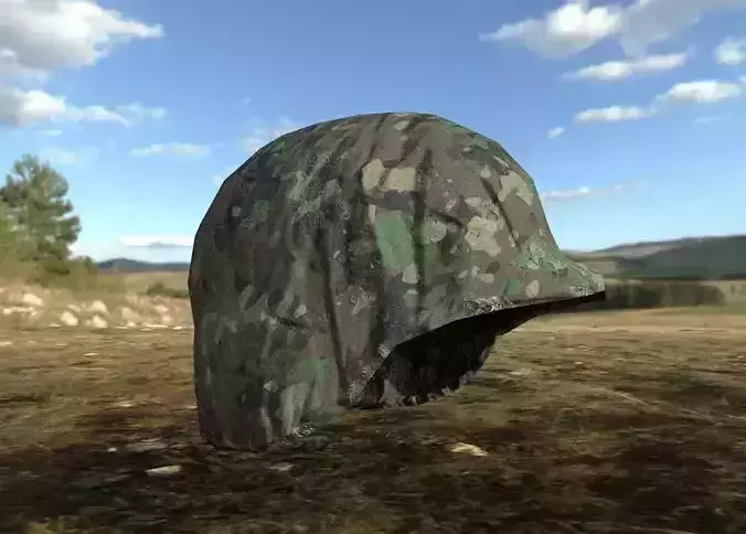 Composite camouflage Helmet