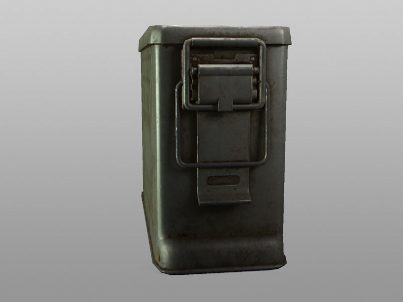 ammo box cal30 m2 Low-poly 3D model_5