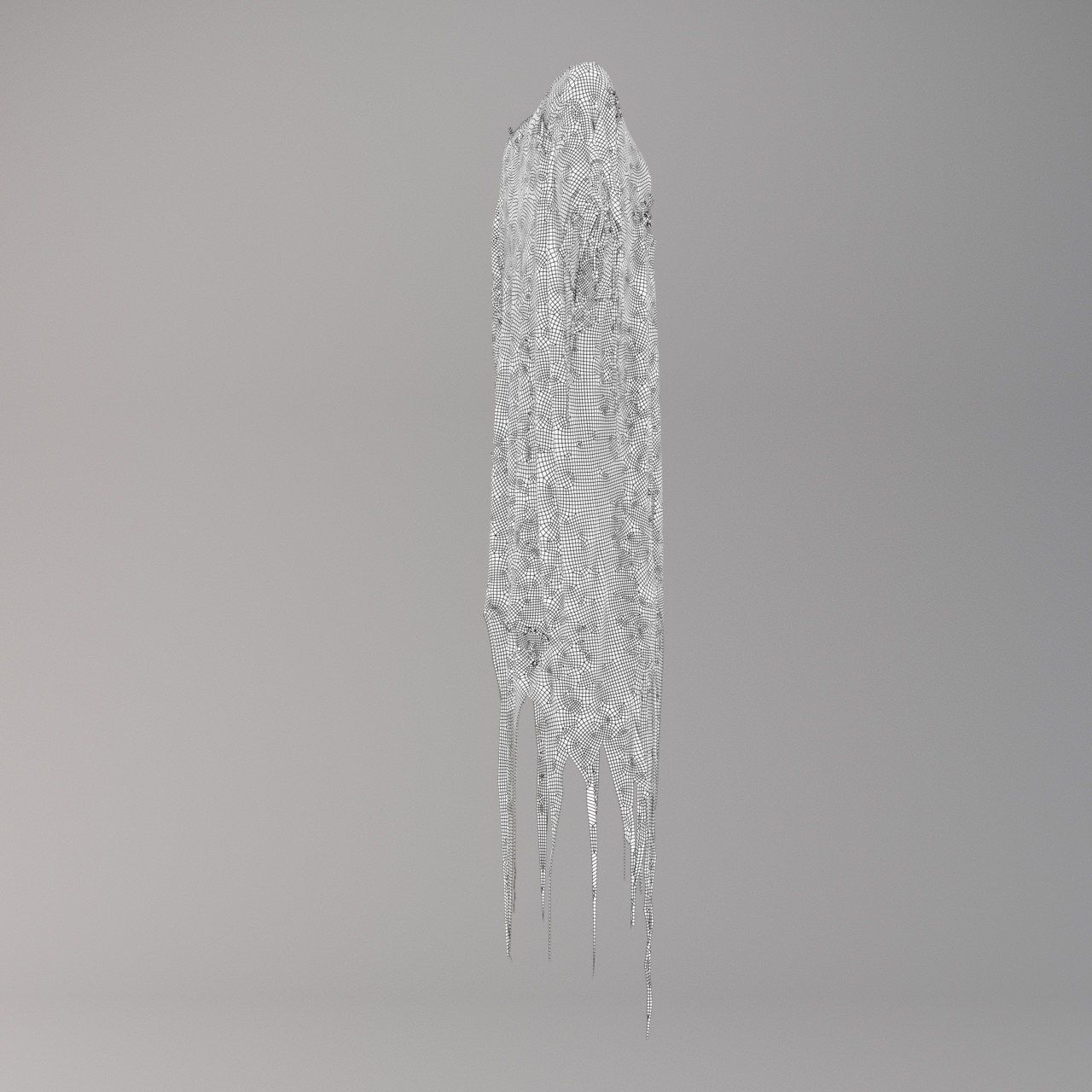 Zombie Cloth 3D model_10