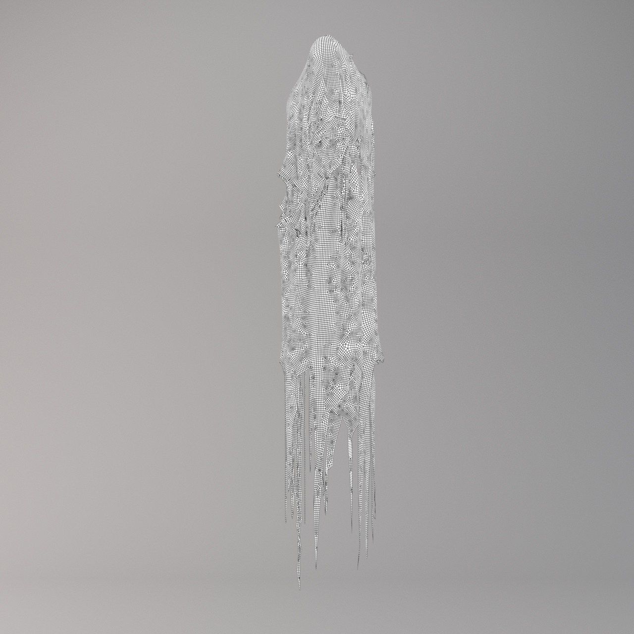 Zombie Cloth 3D model_7