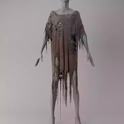 Zombie Cloth 3D model