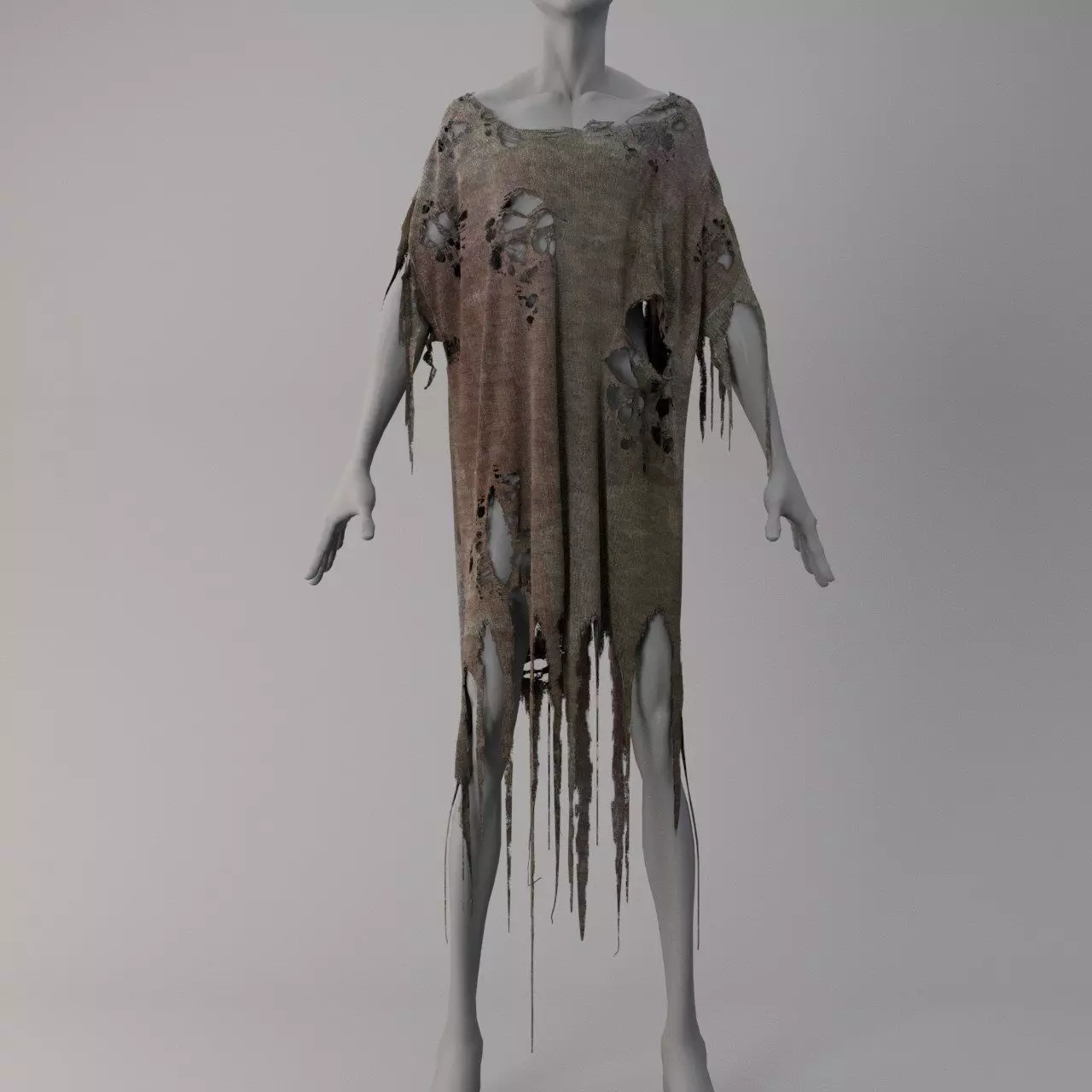 Zombie Cloth 3D model_0