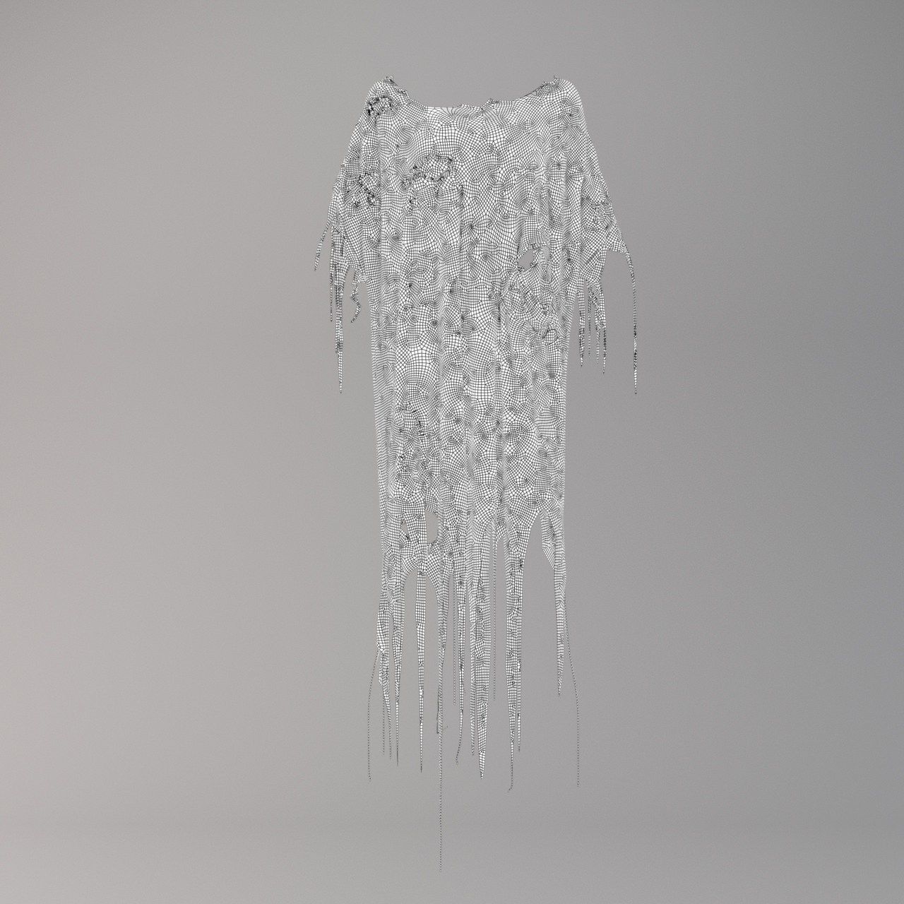 Zombie Cloth 3D model_9