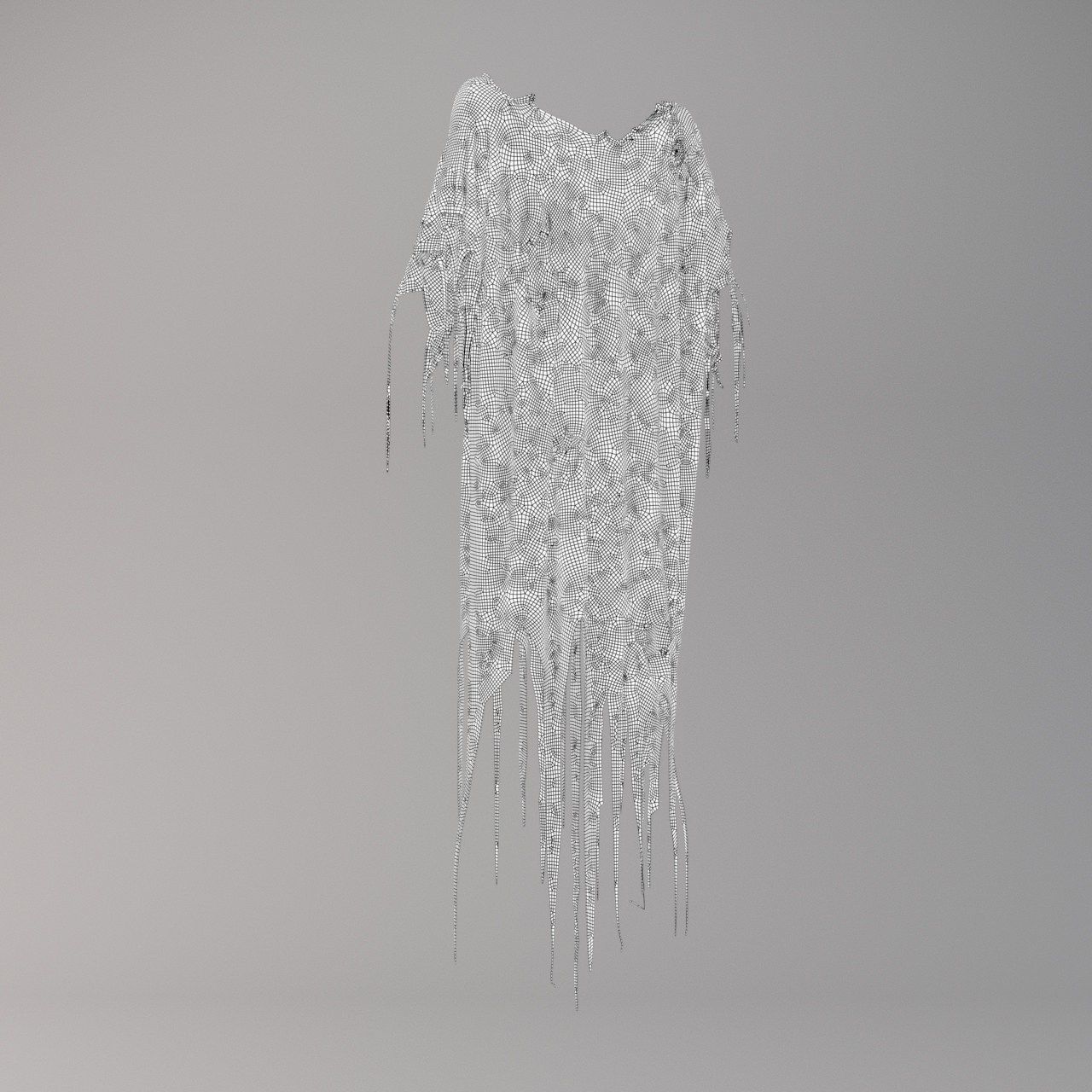 Zombie Cloth 3D model_12