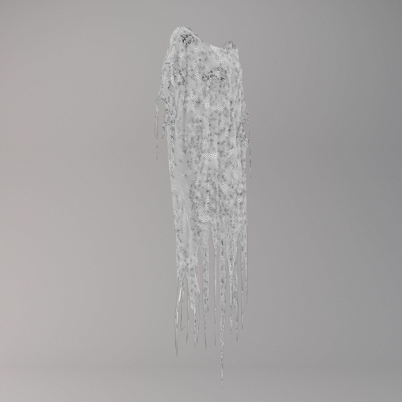 Zombie Cloth 3D model_11