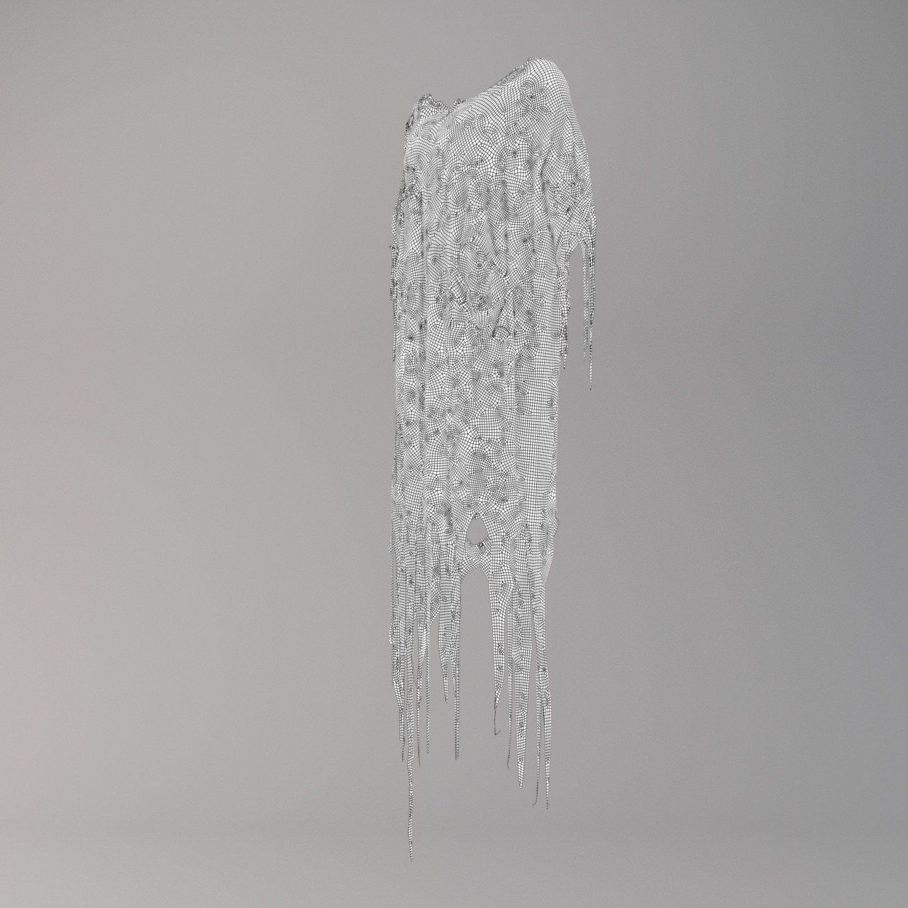 Zombie Cloth 3D model_13