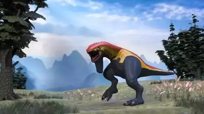 Galinidios 2018 Free low-poly 3D model