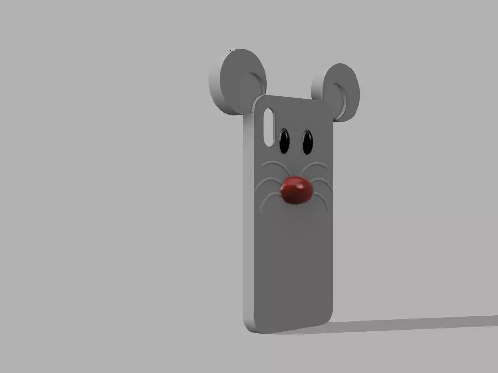 Mouse Cover for IphoneX 3D print model