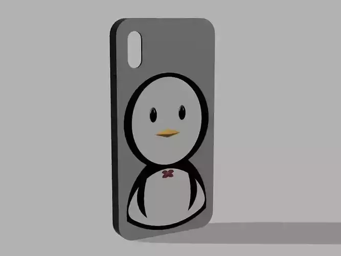 Penguin Cover for IphoneX