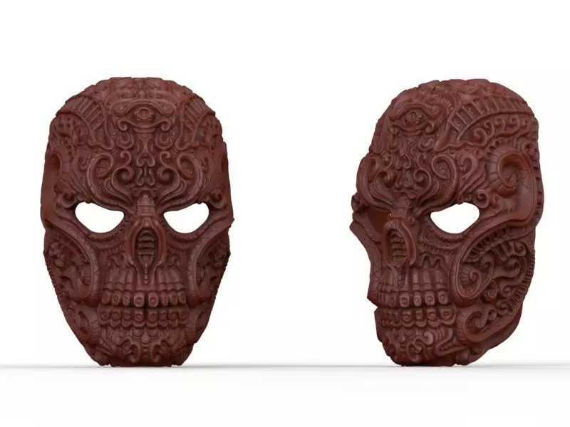 Skull Mask 3D print model