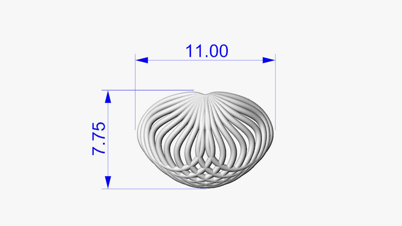 Light earrings 3D print model_14