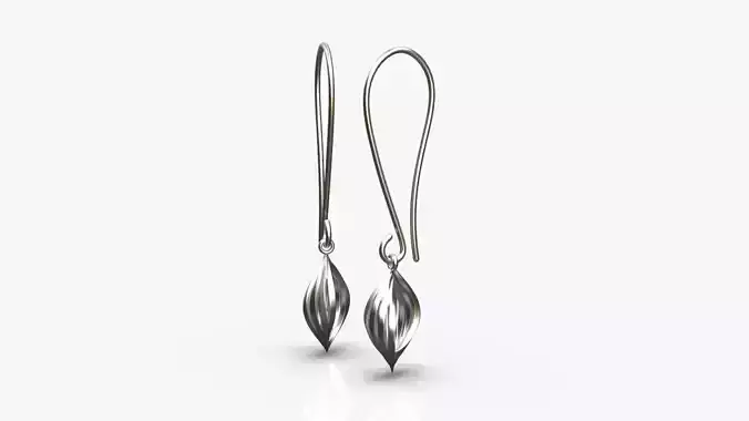 Light modern earrings