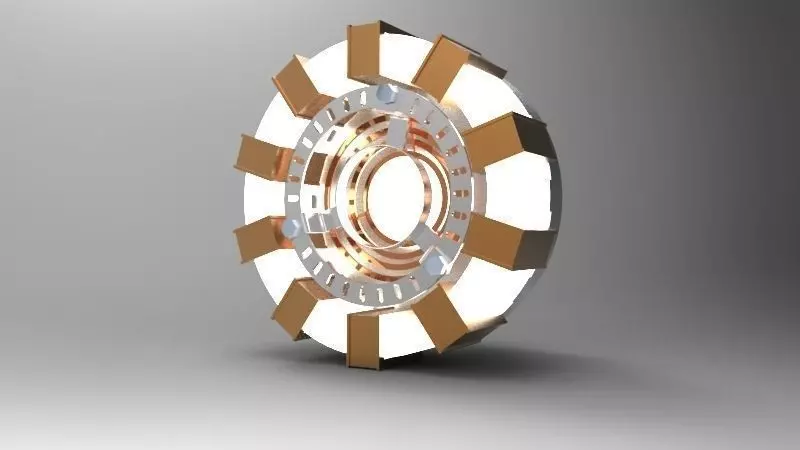 Arc Reactor Free 3D model_0