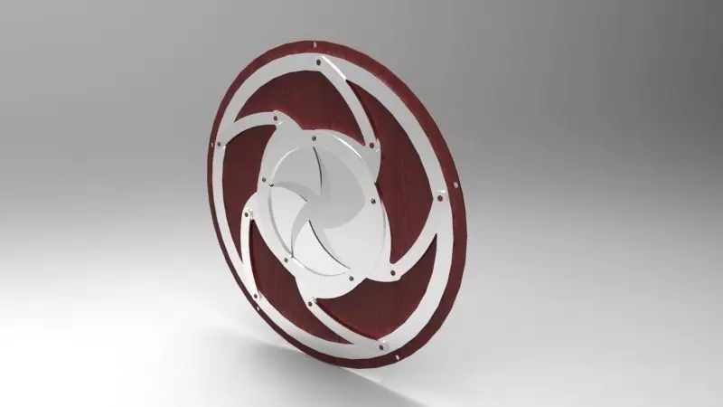 12 Inch Iris Free 3D model