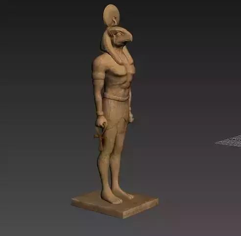 horus ancient egyptian statue