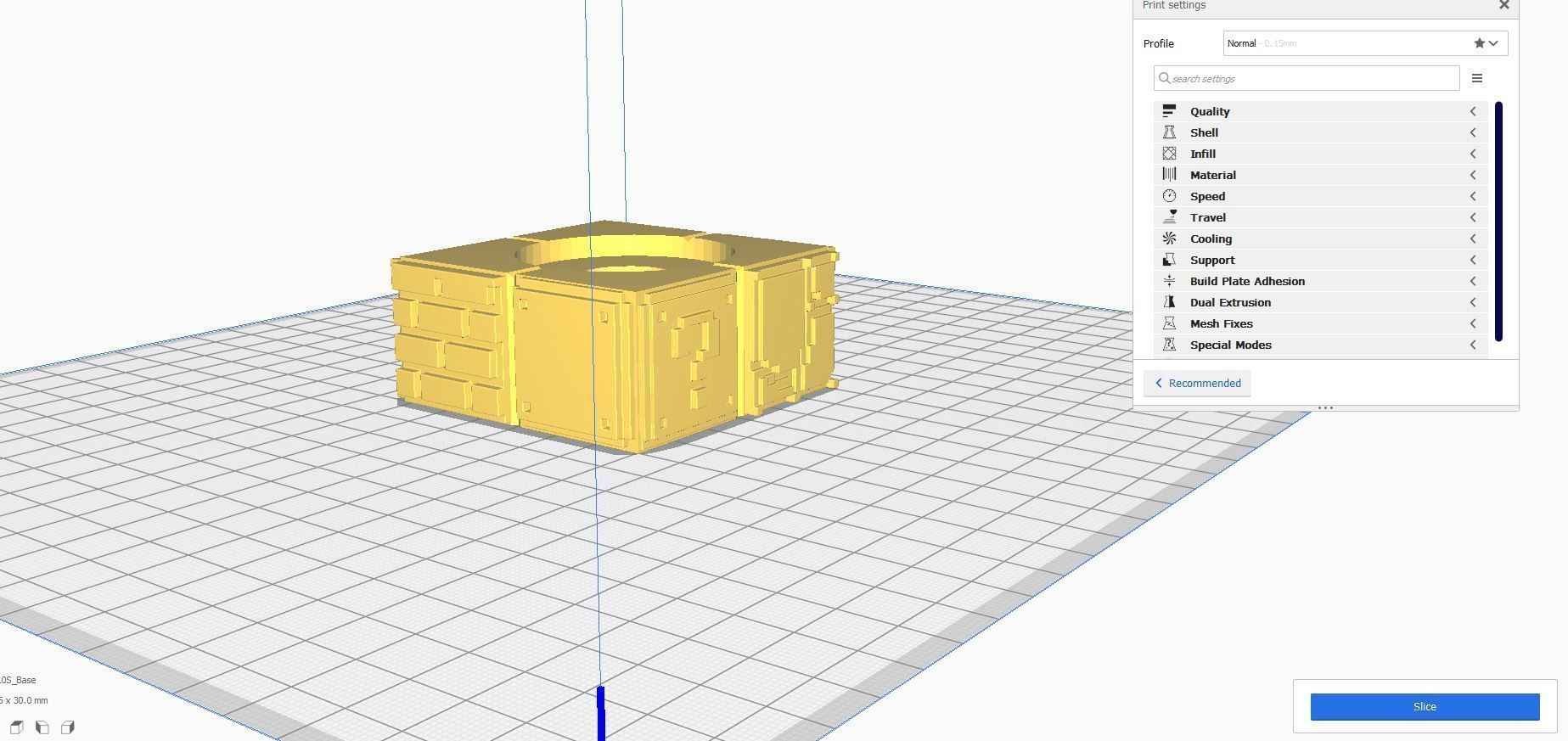 Mario Bros Small Desk Planter 3D Print Diorama 3D print model_12