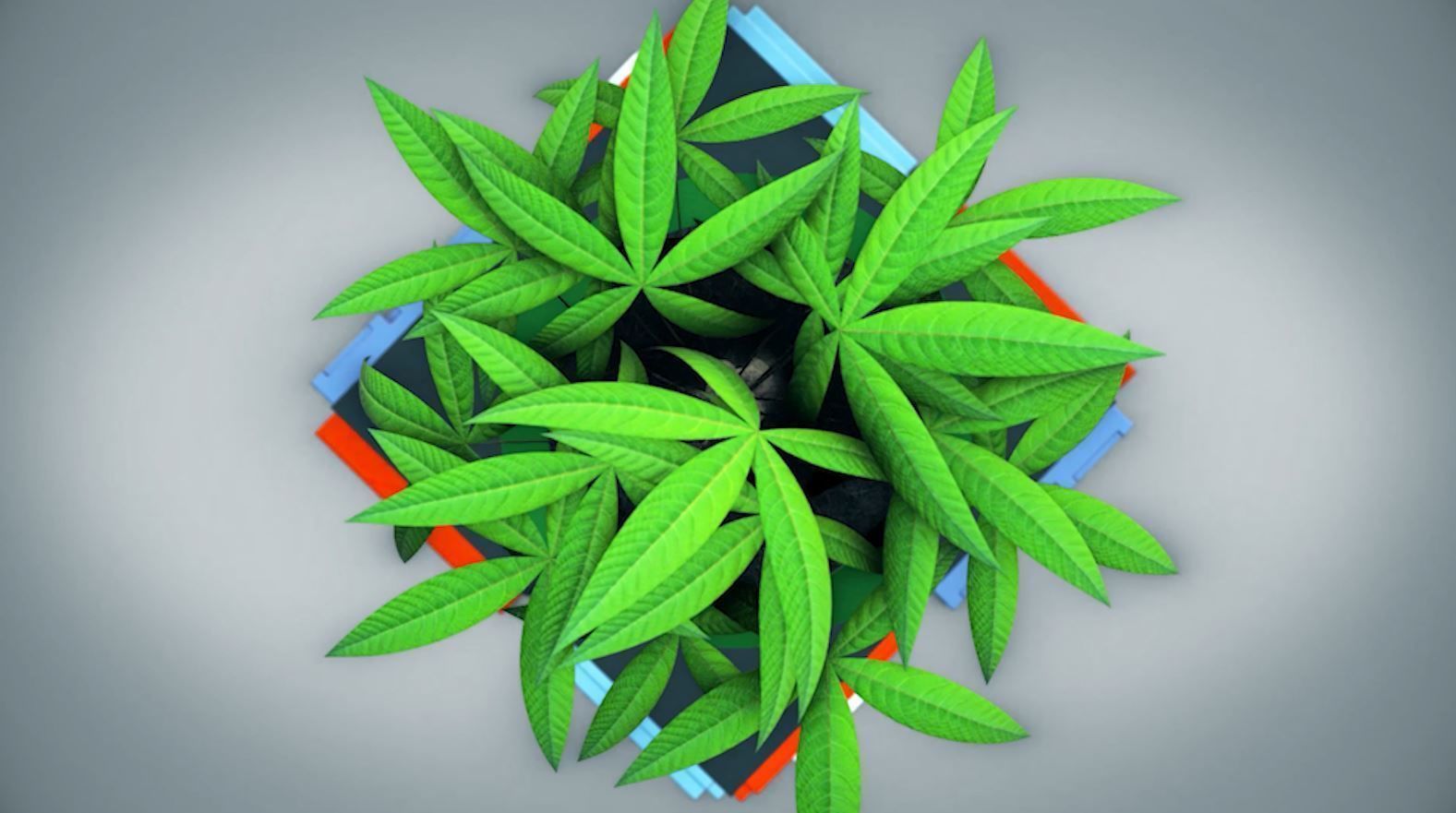 Mario Bros Small Desk Planter 3D Print Diorama 3D print model_5