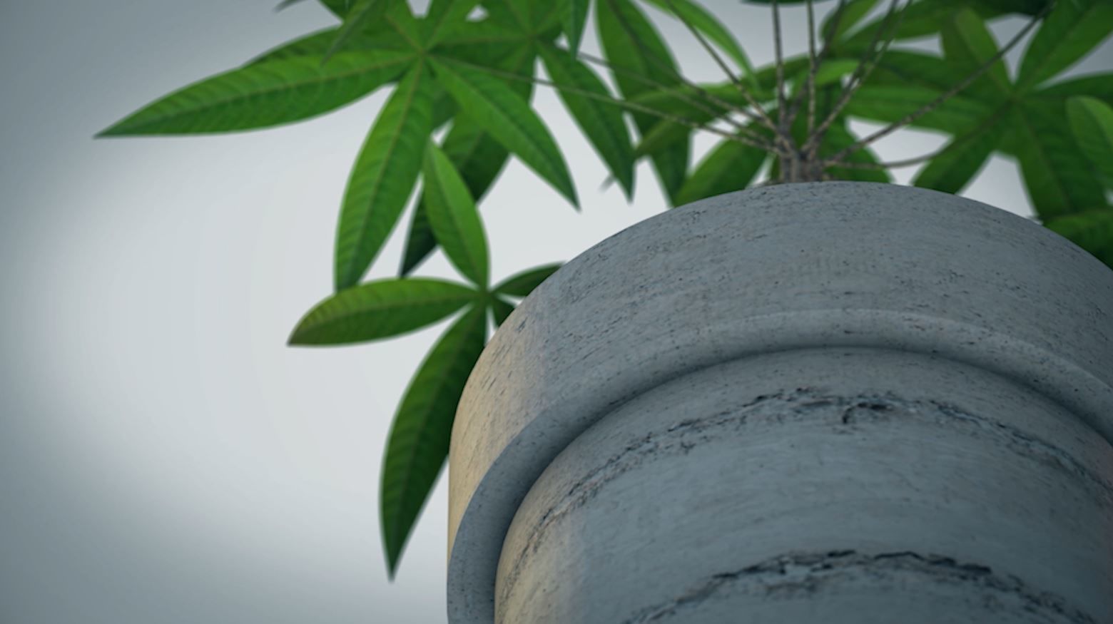 Mario Bros Small Desk Planter 3D Print Diorama 3D print model_16