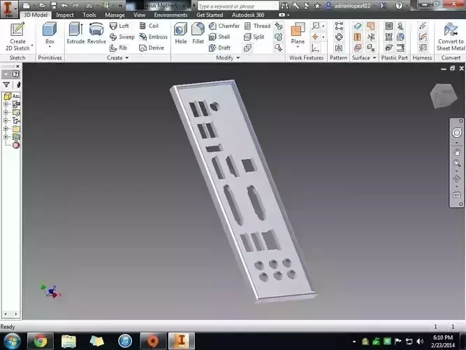 Asus P8Z77-V Pro IO Shield