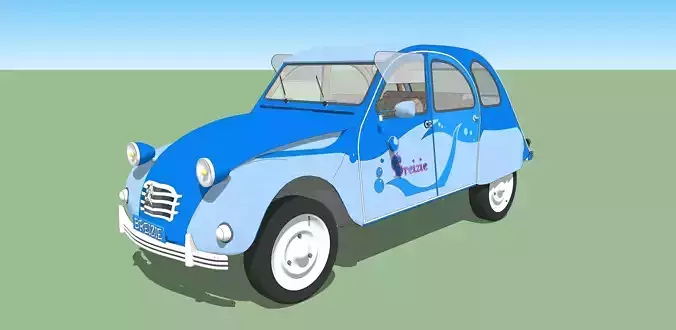 La Deuche  3D model