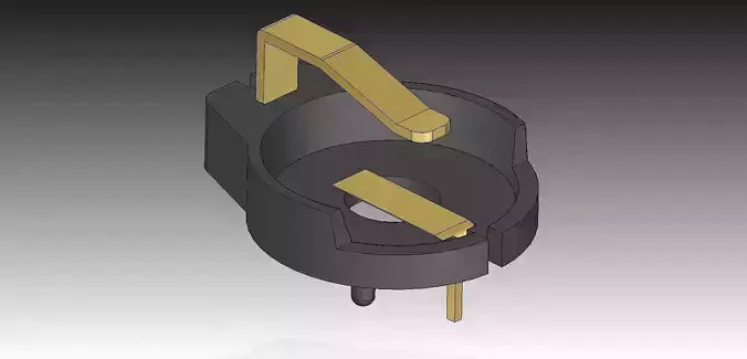 iButton Holder Free 3D model
