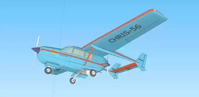 CESSNA SKYMASTER 3D model