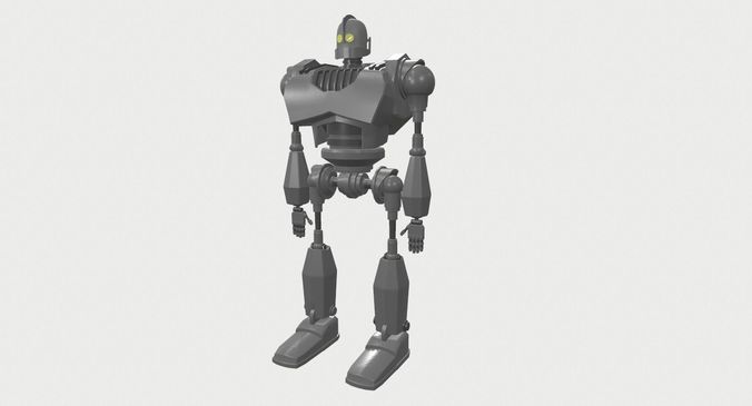 Iron giant 3D model