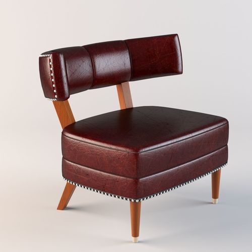 Sorbonne Armchair 3D model