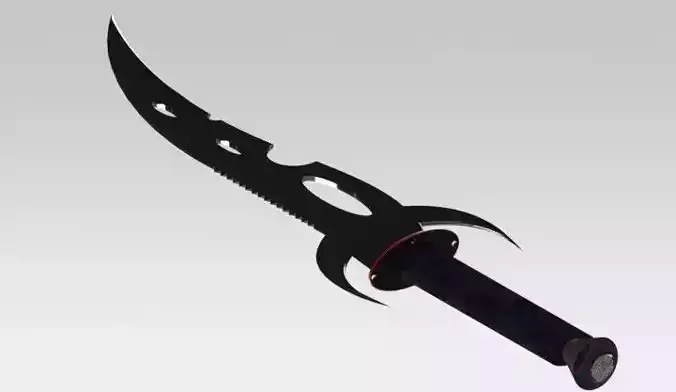 Knife samurai sword