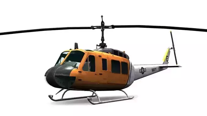 Rescue helicopter uh 1