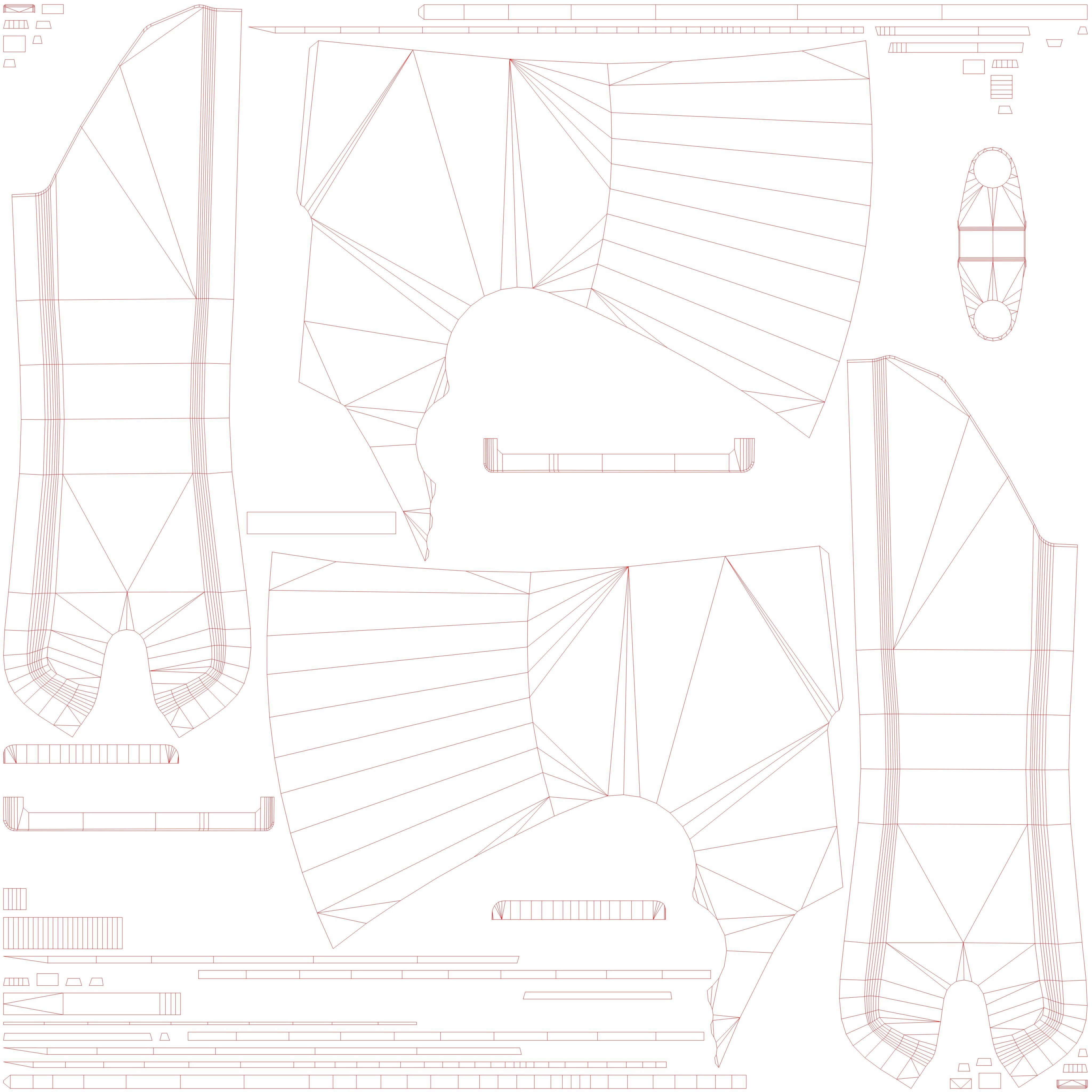 Sci-Fi Hatchet Low-Poly PBR Free low-poly 3D model_12