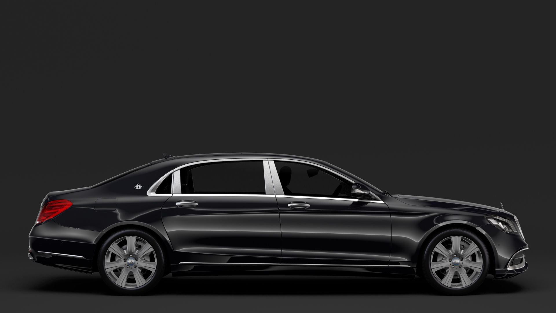 Mercedes Maybach S 650 Guard X222 2019 3D model_8