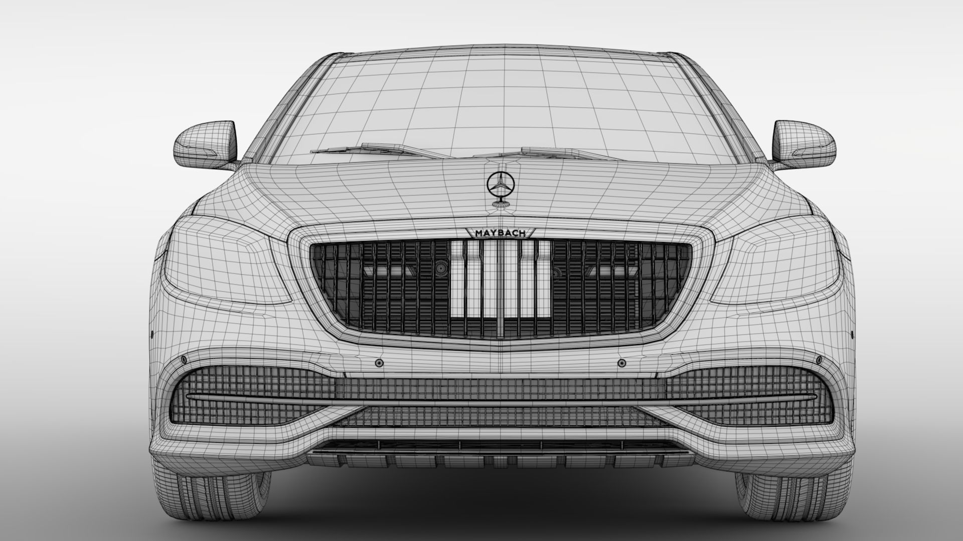 Mercedes Maybach S 650 Guard X222 2019 3D model_17