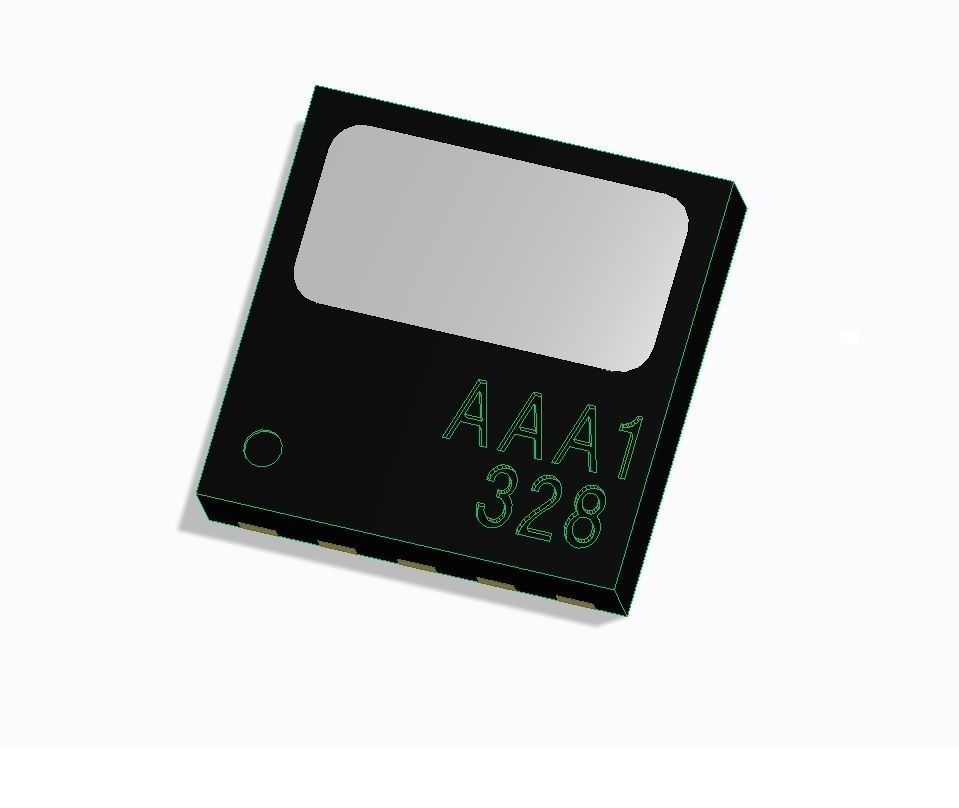 IrDA Module TSOP373 Free 3D model_1