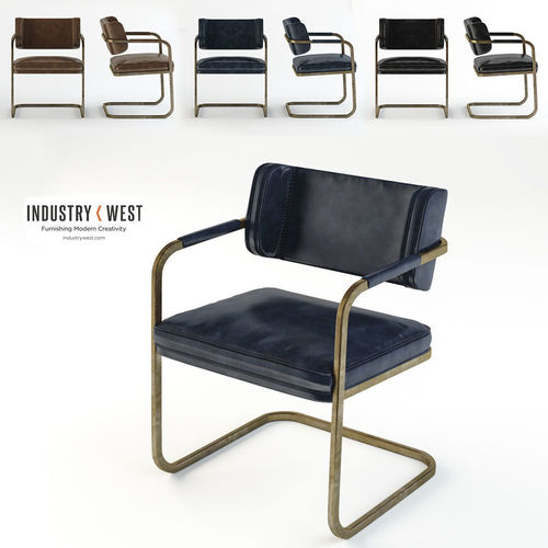 JIMMY COOPER CHAIR Industry West  3D model