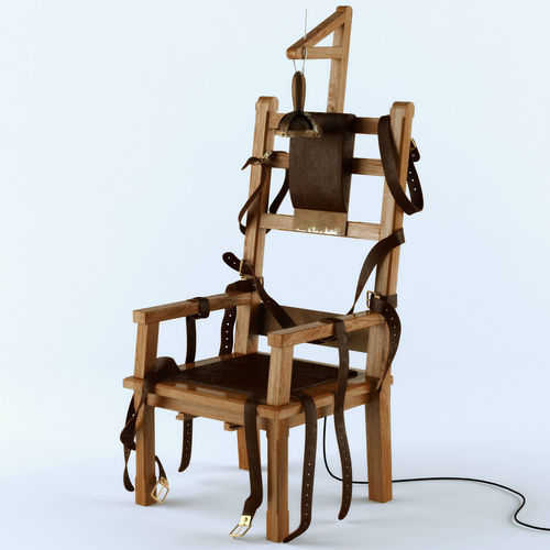 Electric chair 3D model