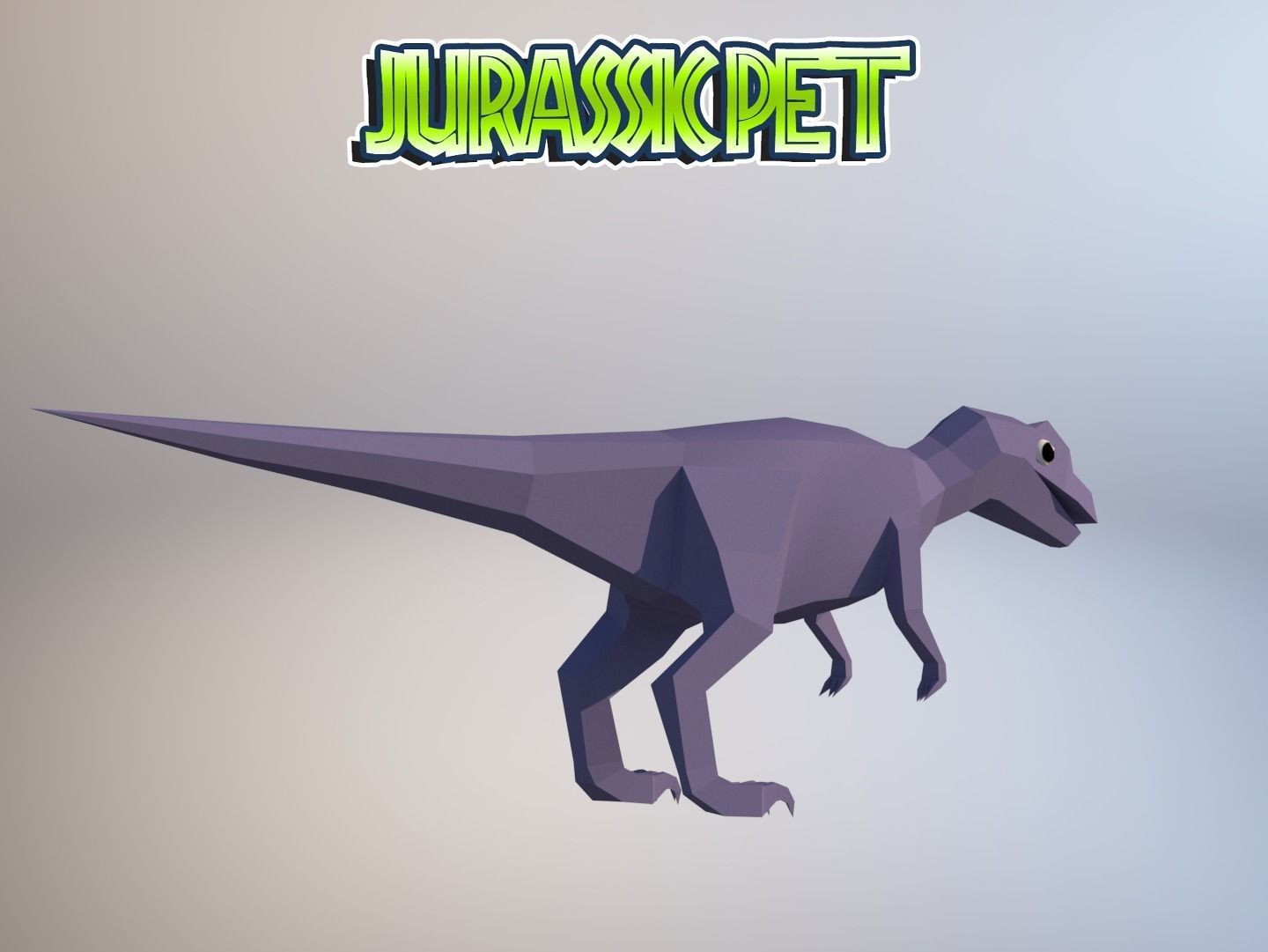 Low-Poly Dino Pack Low-poly 3D model_31
