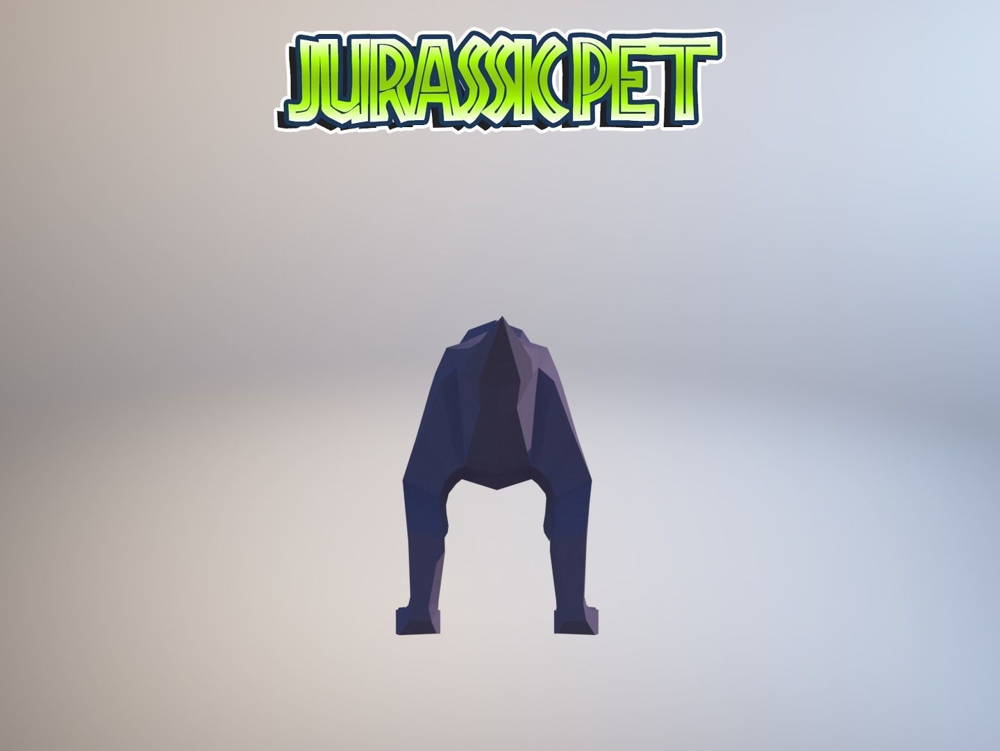 Low-Poly Dino Pack Low-poly 3D model_28