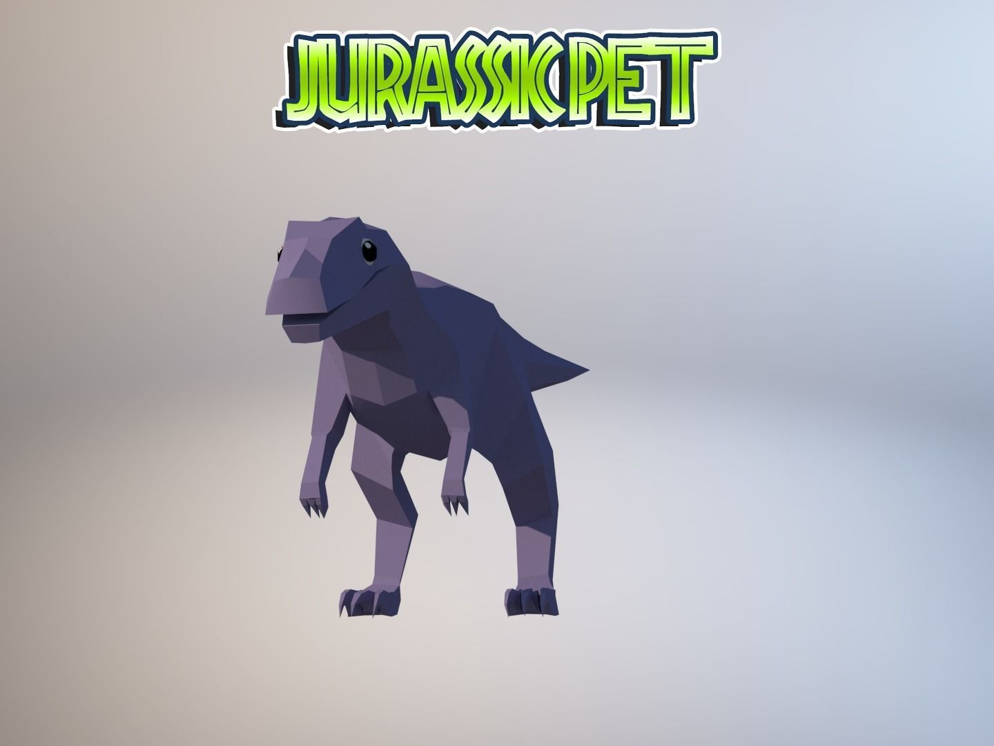 Low-Poly Dino Pack Low-poly 3D model_19