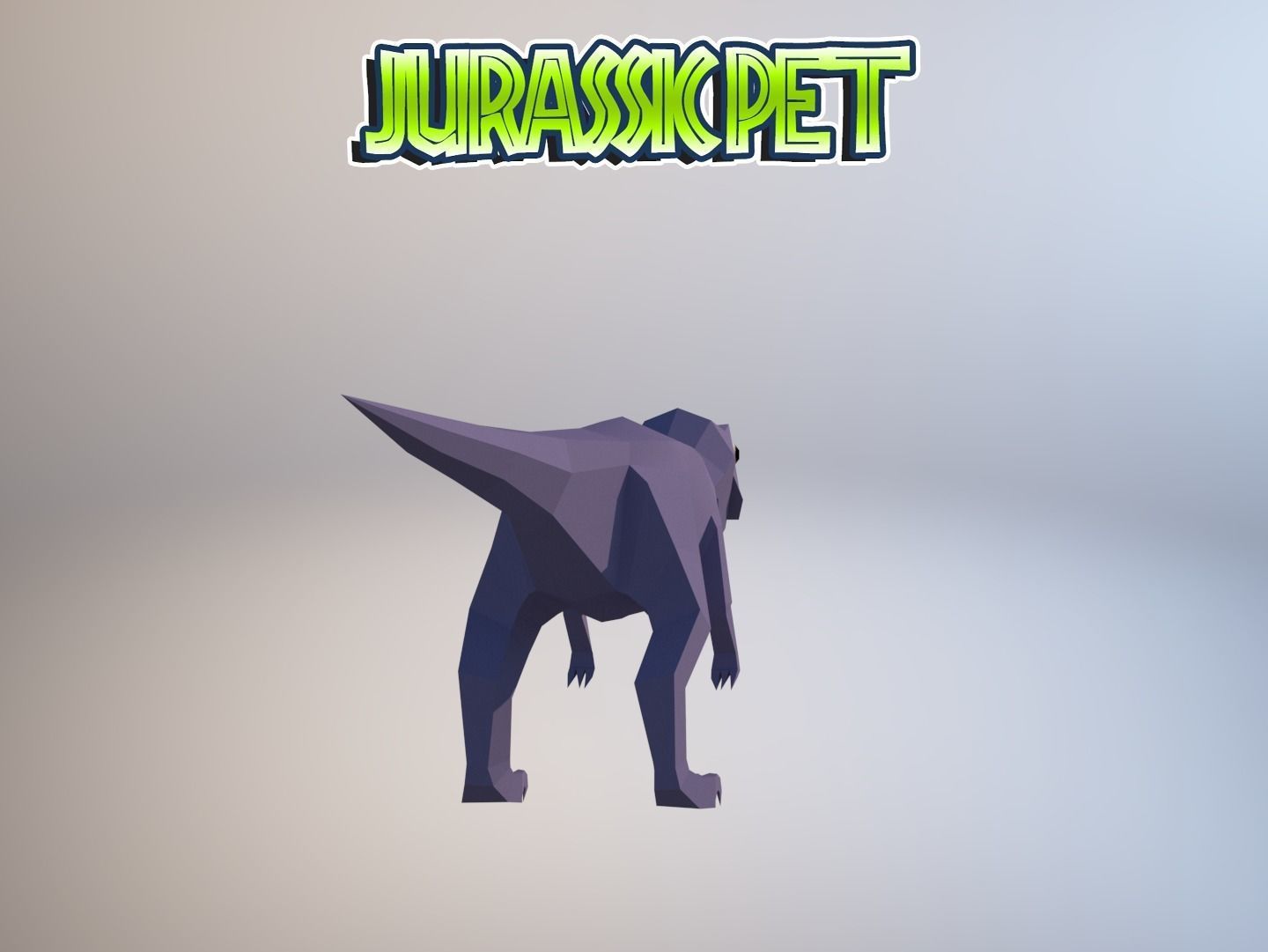 Low-Poly Dino Pack Low-poly 3D model_29