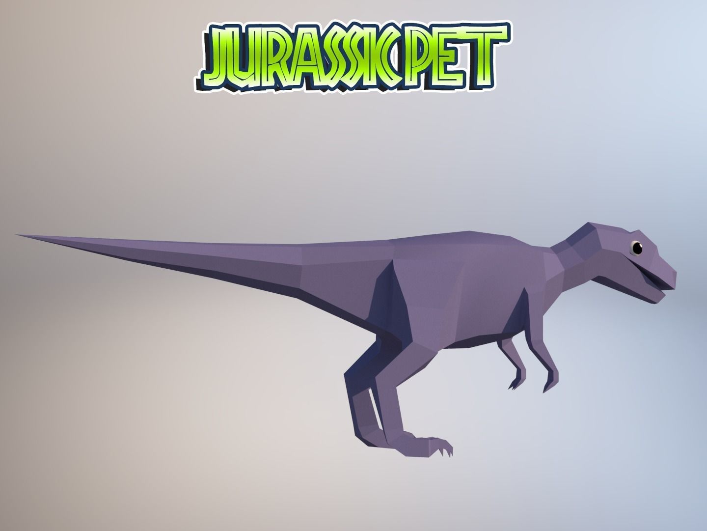 Low-Poly Dino Pack Low-poly 3D model_32
