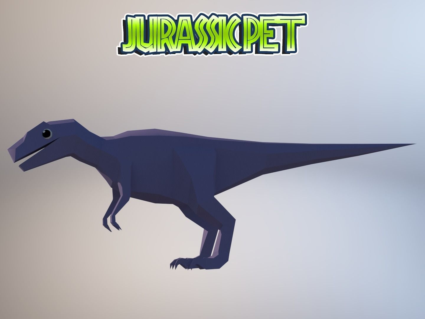 Low-Poly Dino Pack Low-poly 3D model_13