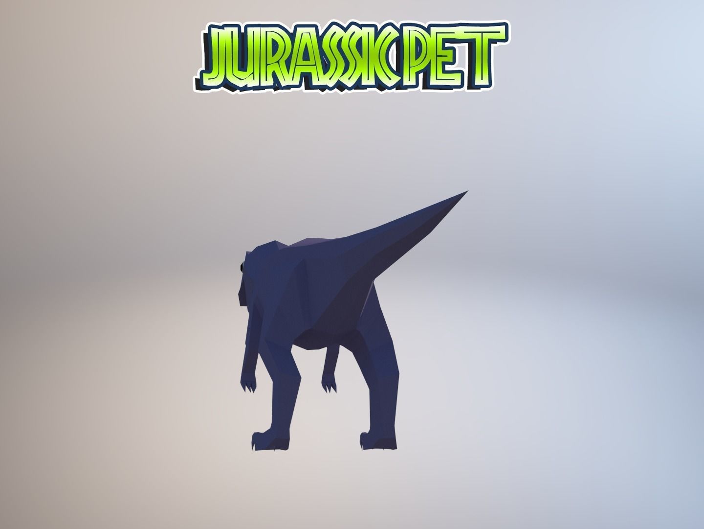Low-Poly Dino Pack Low-poly 3D model_26