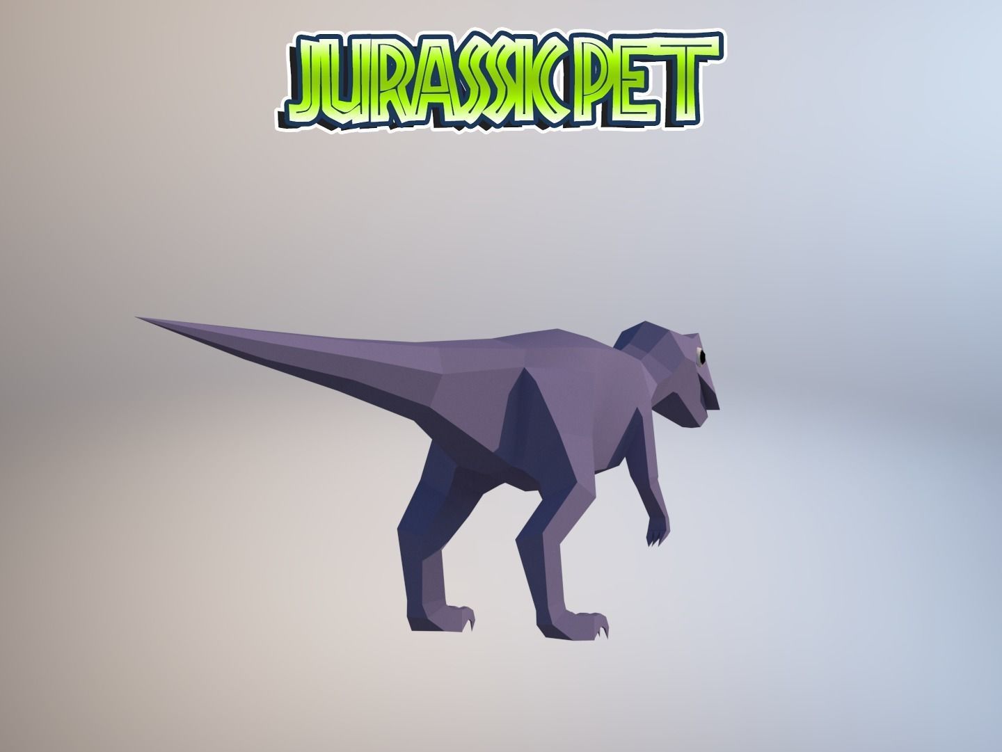 Low-Poly Dino Pack Low-poly 3D model_30