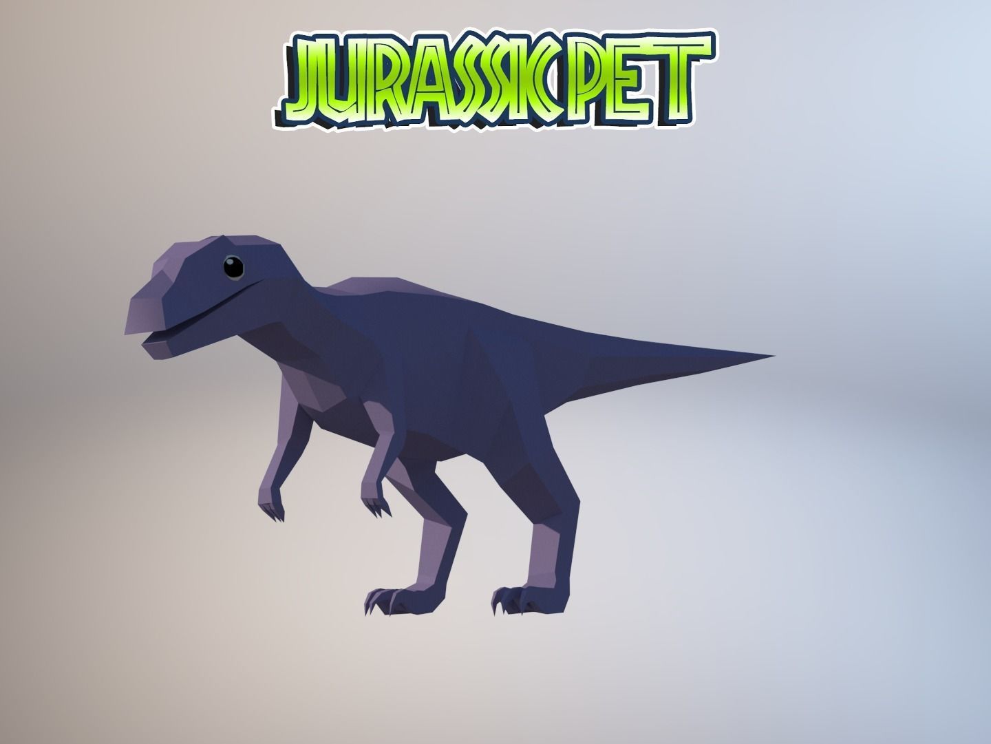 Low-Poly Dino Pack Low-poly 3D model_20