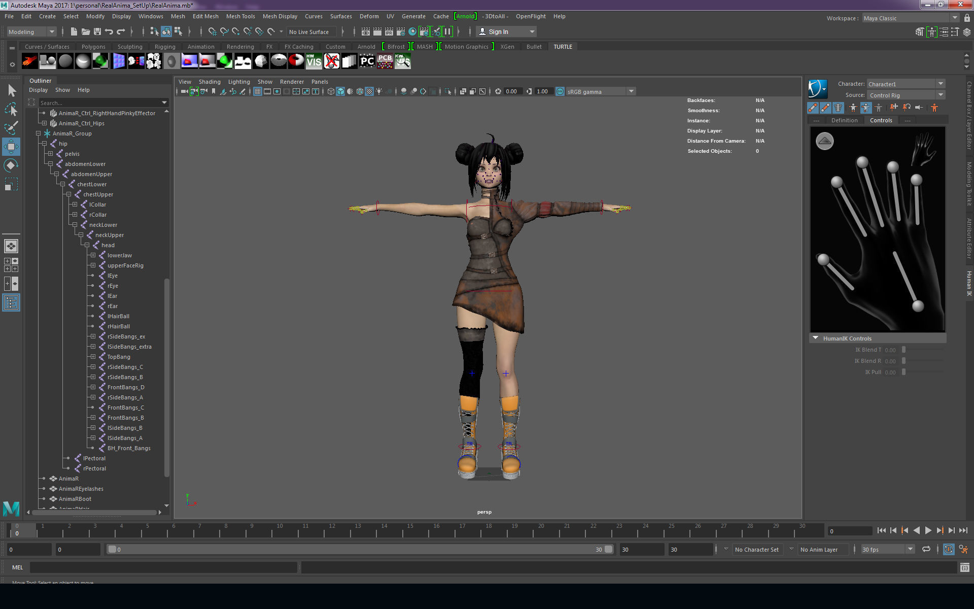 Jade - Shadow Warriors  3D model_4