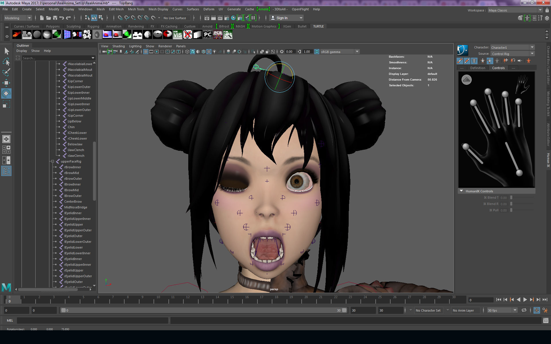 Jade - Shadow Warriors  3D model_5